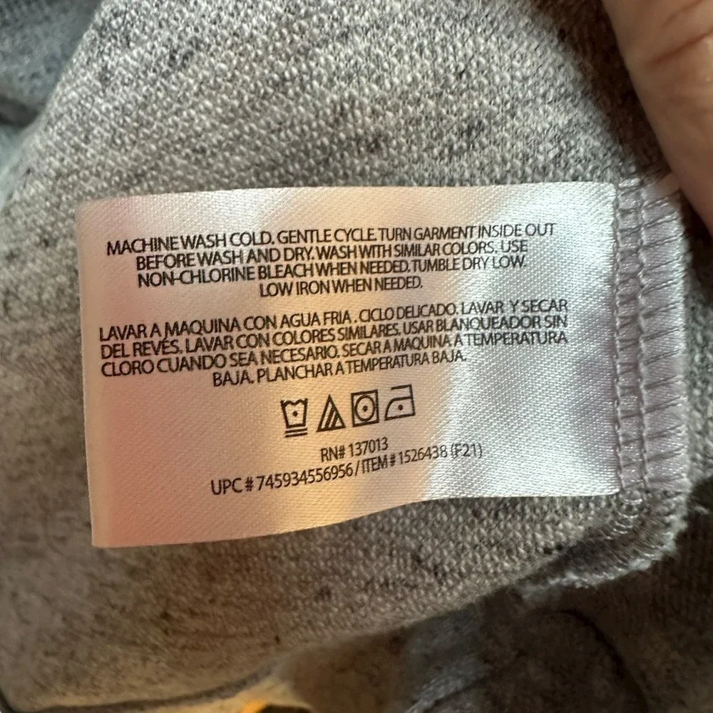 Banana Republic Men's Waffle Crew Sweatshirt Gray Casual Preppy Fall Mens LG‎